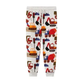 Toddler Boy's All-Over Truck Print Pants