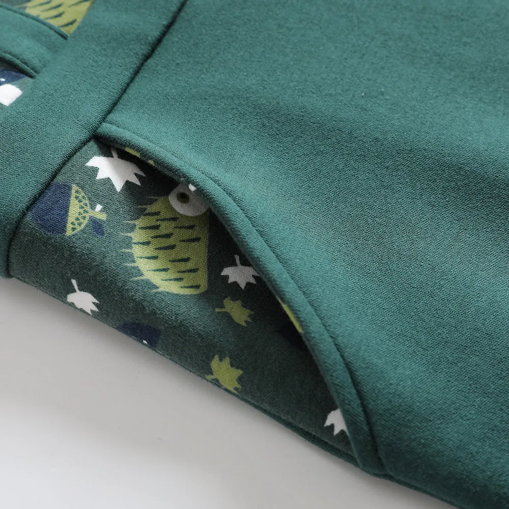 Vauva 2022 Xmas Baby Polo Long Sleeves Romper (Green)
