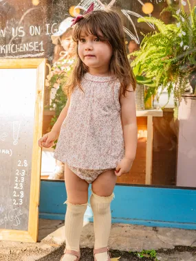 Venice Dress & Bloomers Set, Antique Rosa