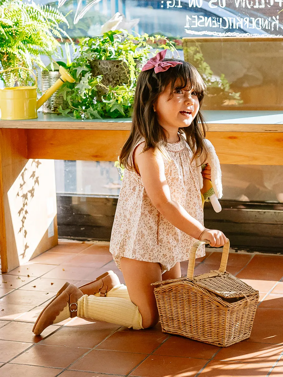 Venice Dress & Bloomers Set, Antique Rosa