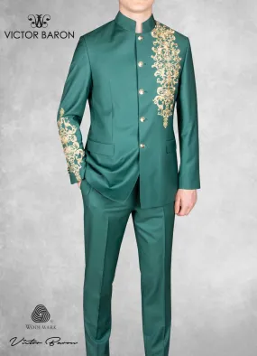  Modern Slim Fit Tailored Suit