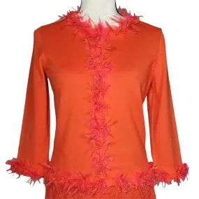 Vintage Michael Simon Hand Embroidered Sweater
