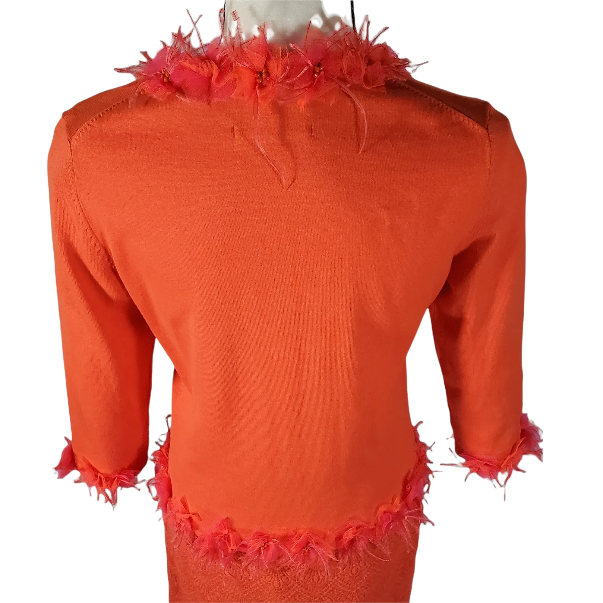 Vintage Michael Simon Hand Embroidered Sweater