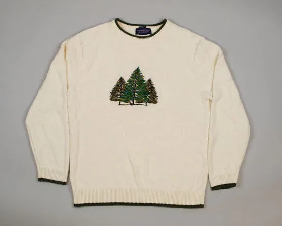 We Three Trees-Medium Christmas Sweater