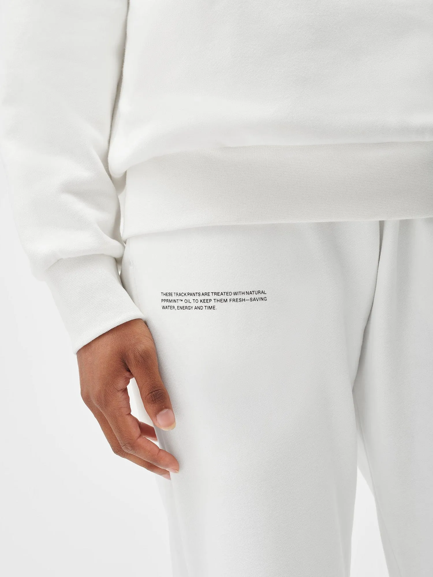 Womens 365 Midweight Track Pants—off-white