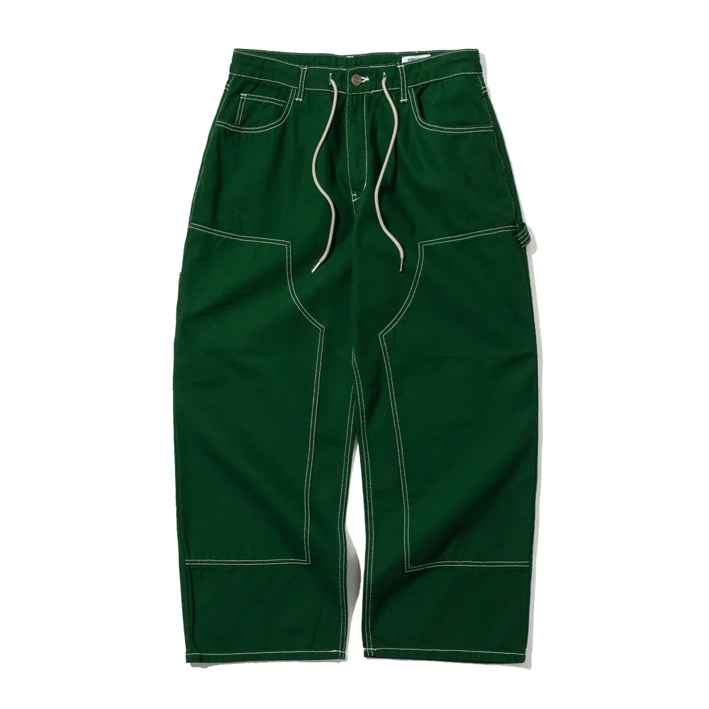 WORK WIDEFIT OXFORD PANTS GREEN
