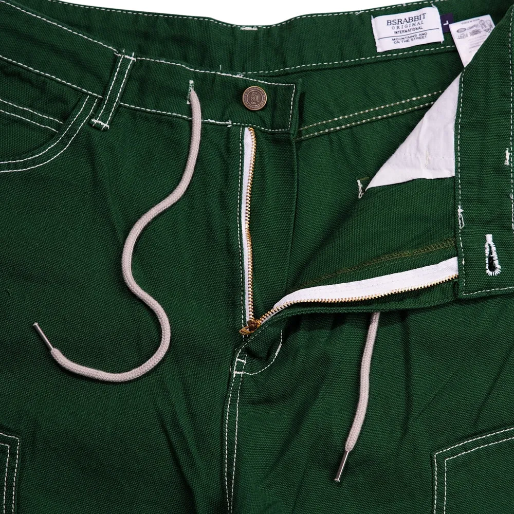 WORK WIDEFIT OXFORD PANTS GREEN
