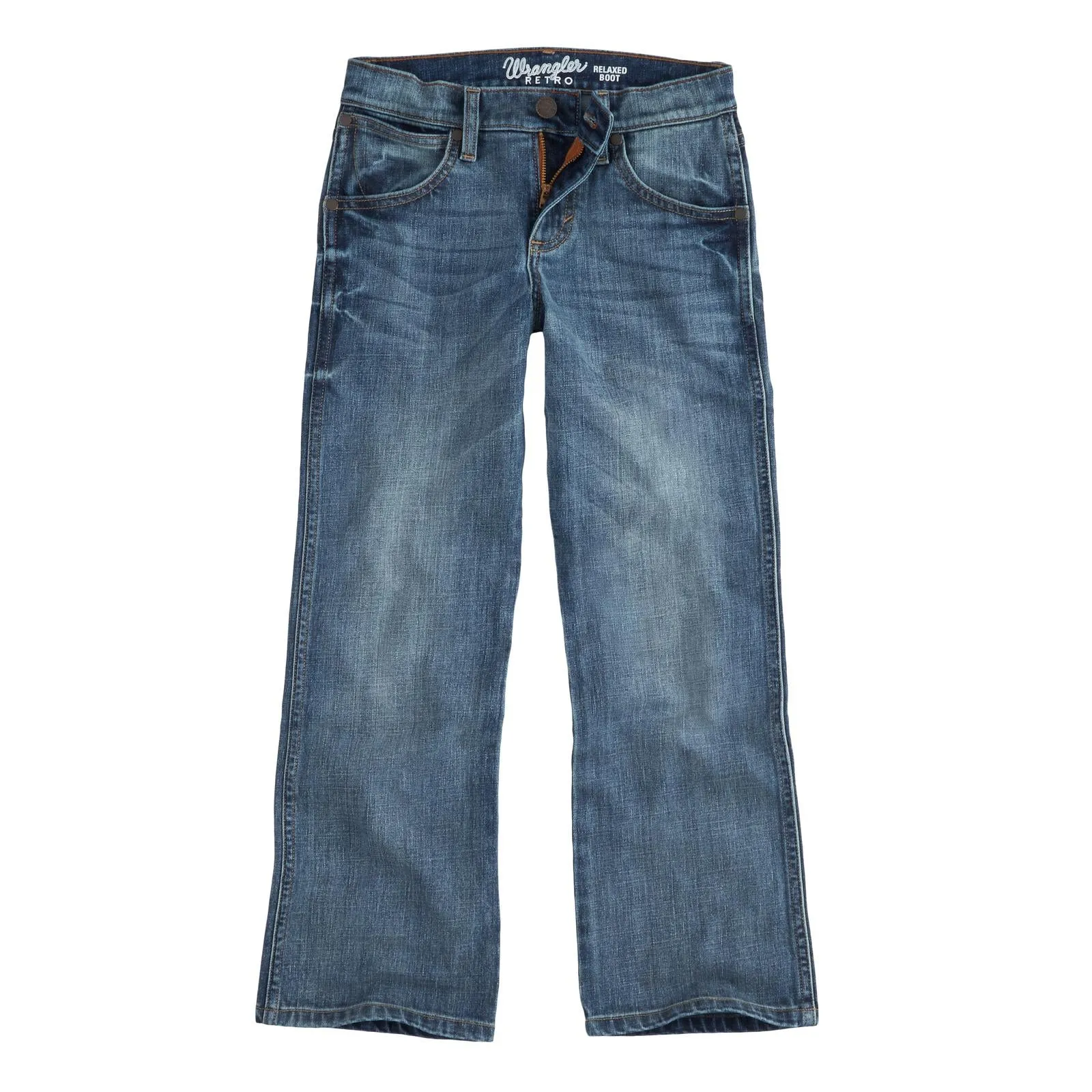 Wrangler Retro Youth Boy's Relaxed Boot in Greeley